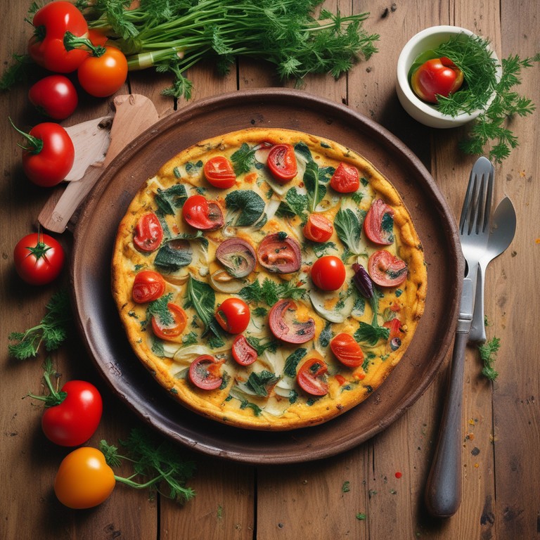 Mediterranean Vegetable Frittata