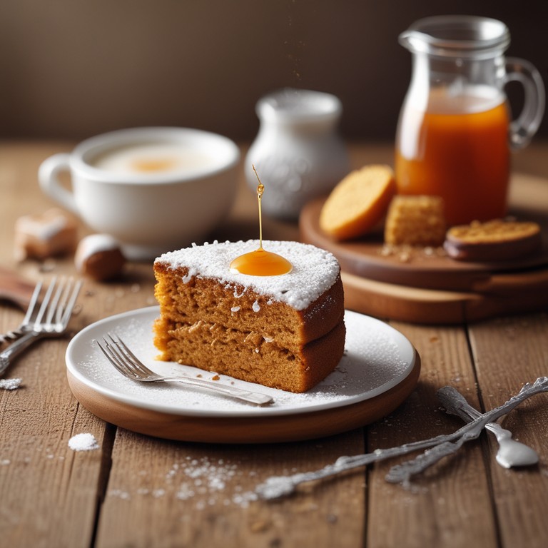 Bolo de Mel com Leite em Pó