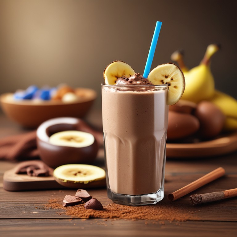 Decadent Chocolate Almond Milk Smoothie