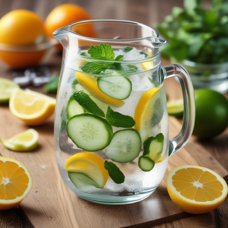 Água Aromatizada Refrescante