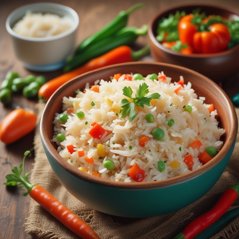 Arroz Perfecto con Verduras y Especias