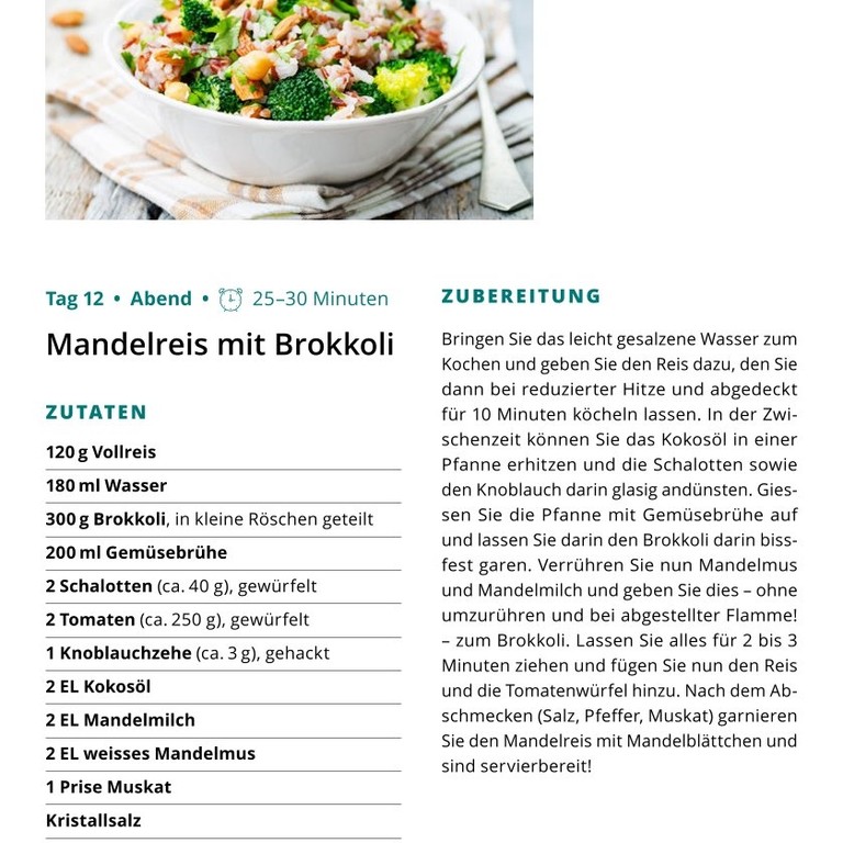 W2 T12.2 Mandelreis mit Brokkoli