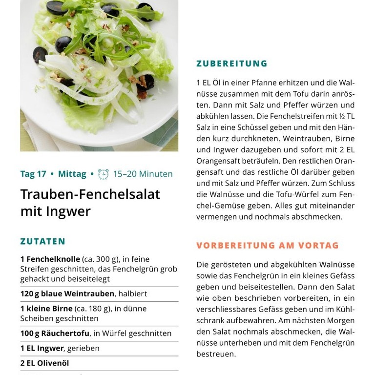W3 T17.1 Trauben-Fenchelsalat mit Ingwer