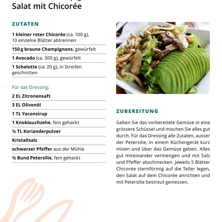 W3 T20.1 Avocado-Champignon-Salat mit Chicorée