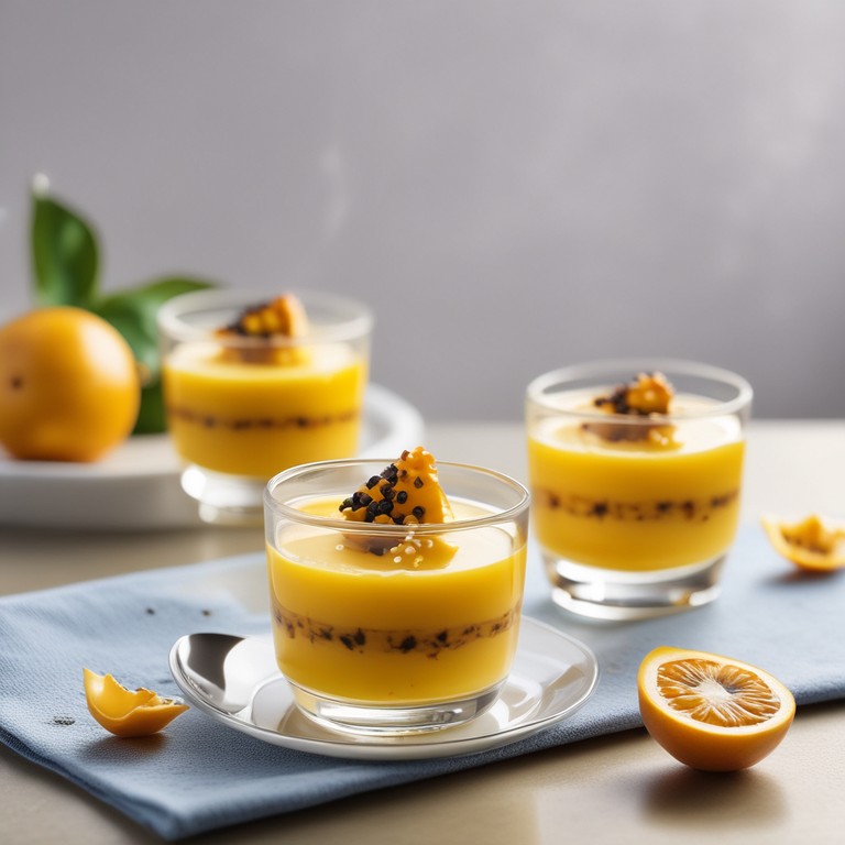 Gelatina de Maracujá Refrescante