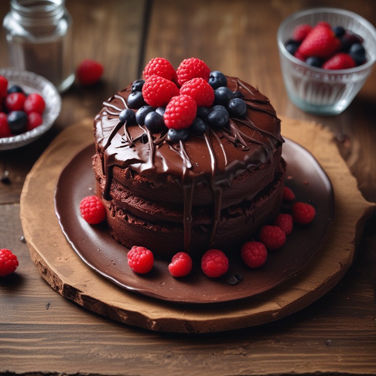 Bolo Sem Glúten de Chocolate e Amêndoas