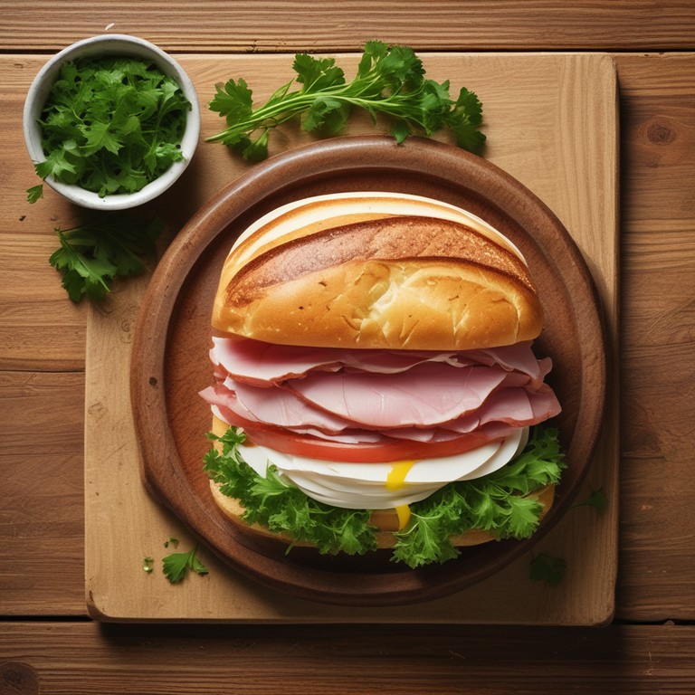 Presunto e Queijo à Moda Brasileira