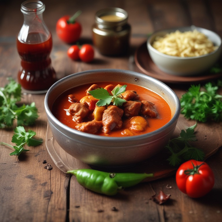 Köstliche Curry-Cola-Sauce