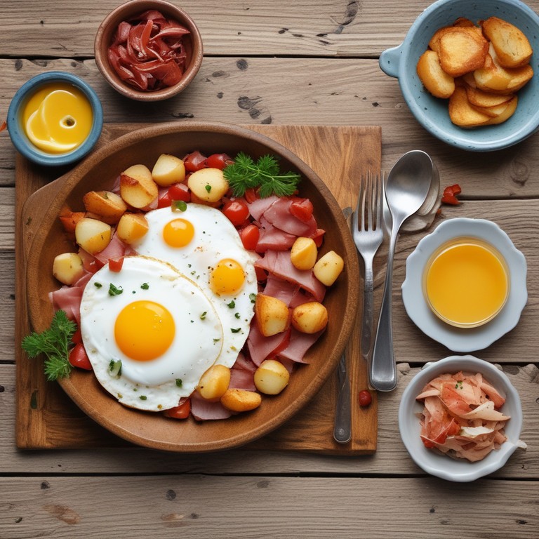 Huevos Rotos con Patatas