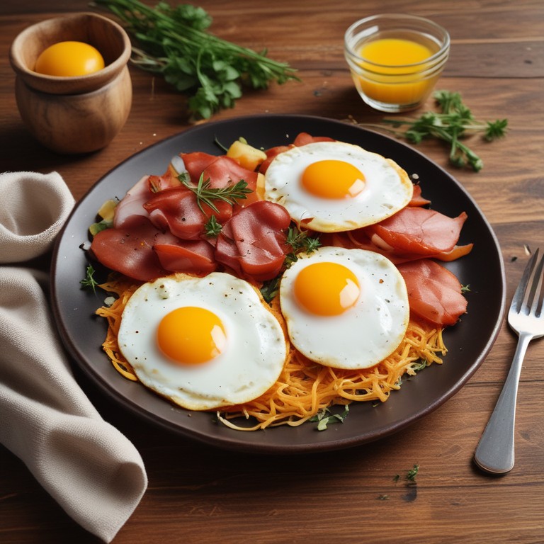 Huevos Rotos con Patatas