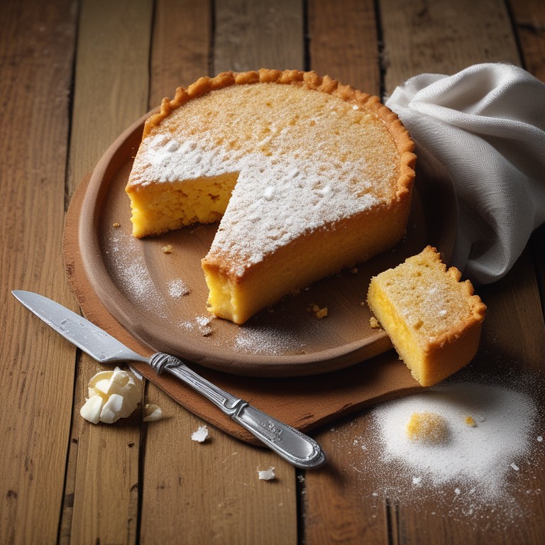 Bolo de Milho Flocão com Leite e Açúcar