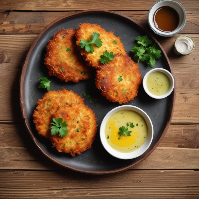 Bolinho de Batata com Ovos e Temperos