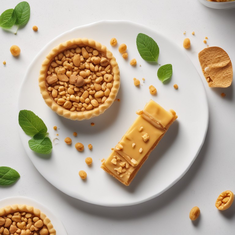 Torta de Chocolate Branco com Pasta de Amendoim e Cereal de Milho