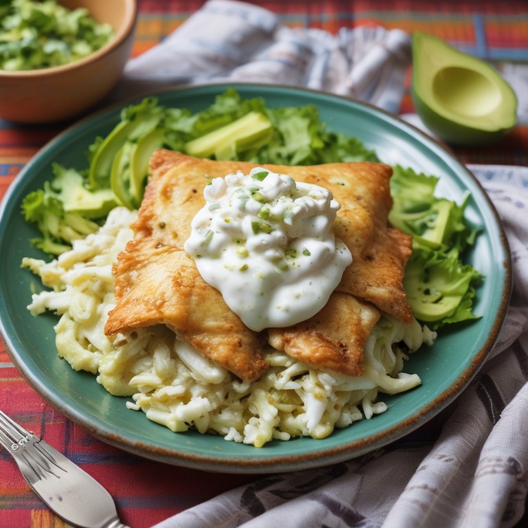 Enchiladas Verdes con Pollo