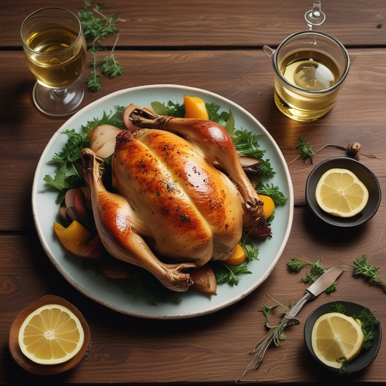 Poulet Rôti aux Herbes de Provence