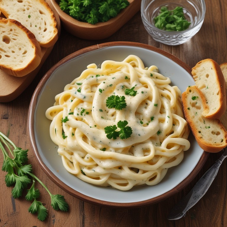 Creamy White Cheese Pasta Delight