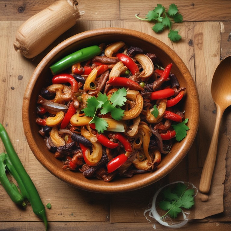 Spicy Chili Onion Stir-Fry