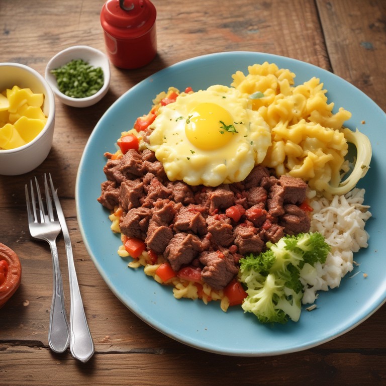 Refogado de Carne Moída com Repolho e Tomate
