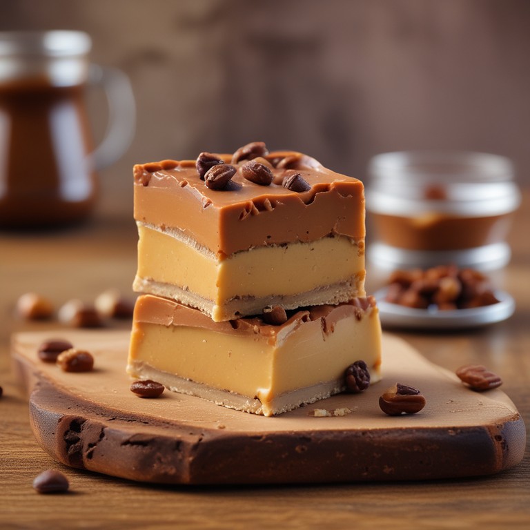 Vintage Style Organic Peanut Butter Fudge with Toasted Black Walnuts