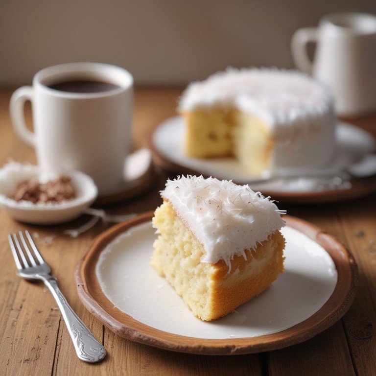 Bolo de Coco Fofinho