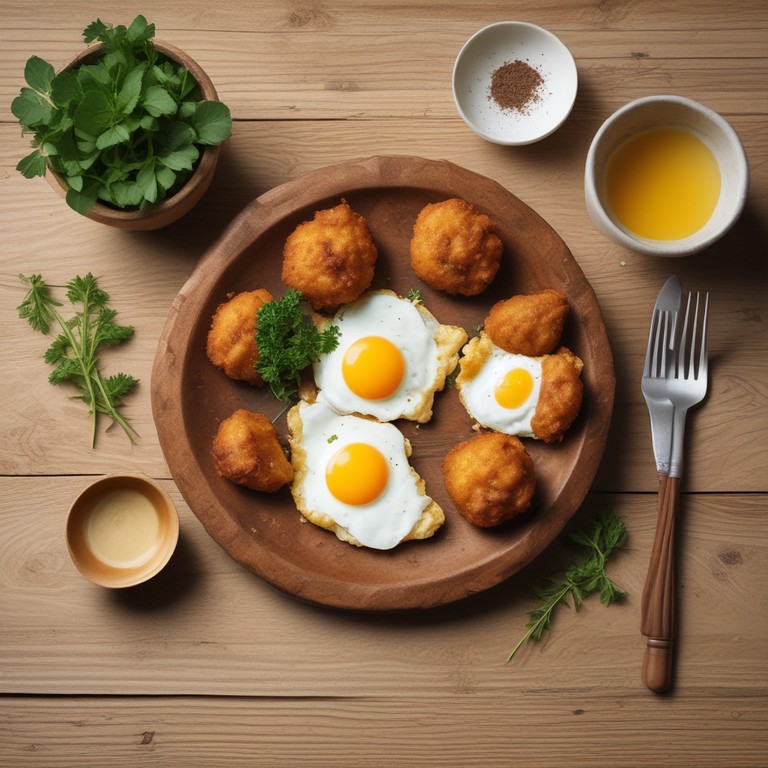 Bolinhos de Mandioca com Ovo