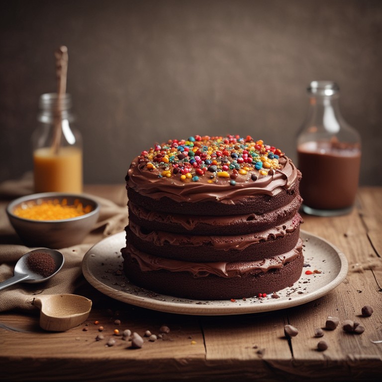Bolo de Trigo com Ovo e Chocolate
