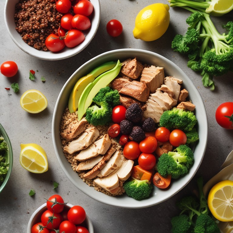 Bowl Semanal de Proteínas, Verduras y Frutas