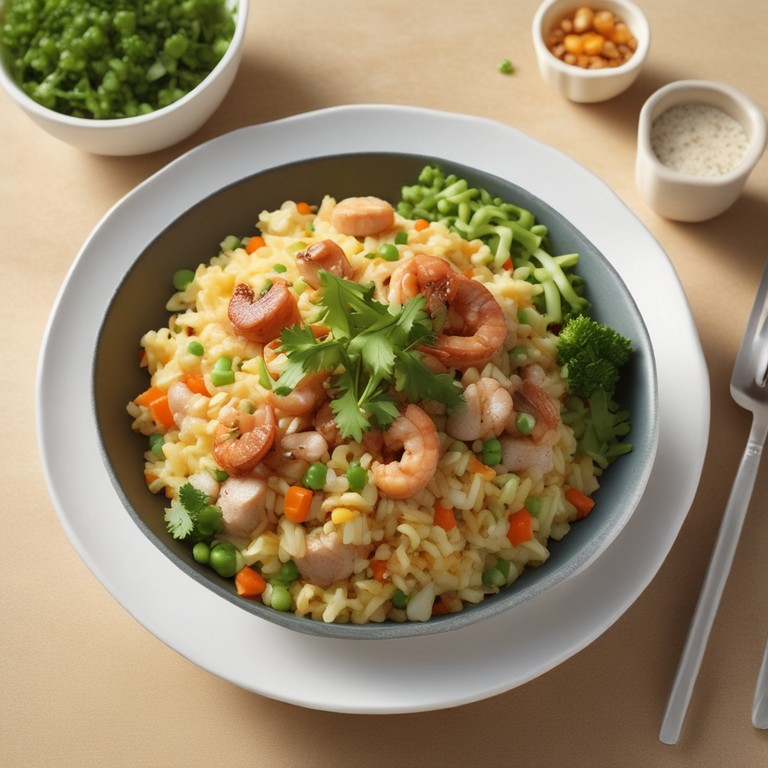 Five-Star Restaurant-Quality Pork & Shrimp Fried Rice