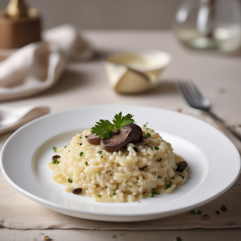 Incredible Unique Five-Star Truffle Risotto