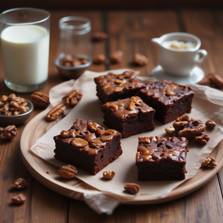 Decadent Walnut Cacao Brownies