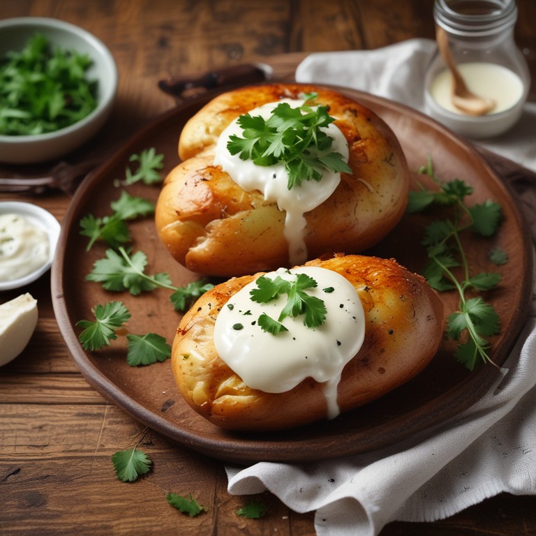 Papas Rellenas de Queso