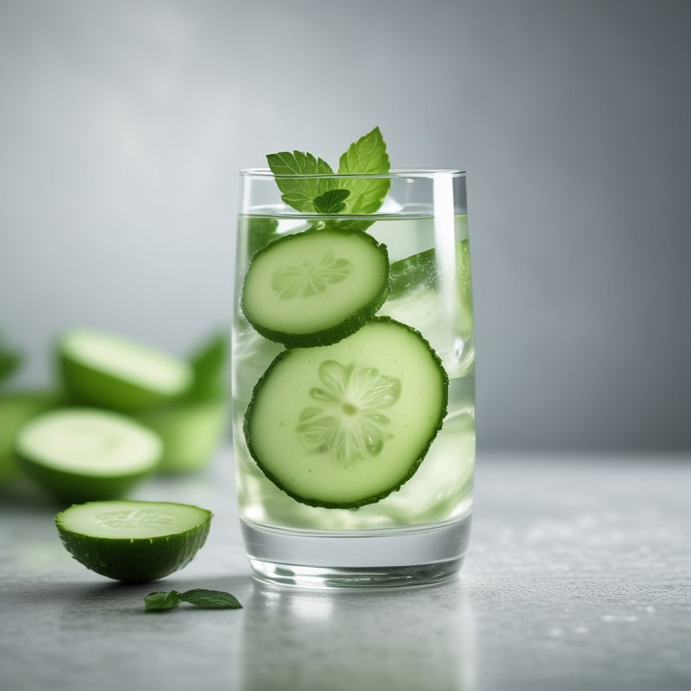 Refreshing Cucumber Mint Infusion