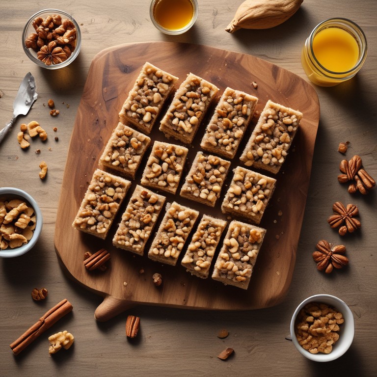 Barras Nutritivas de Bienestarina con Nueces y Canela