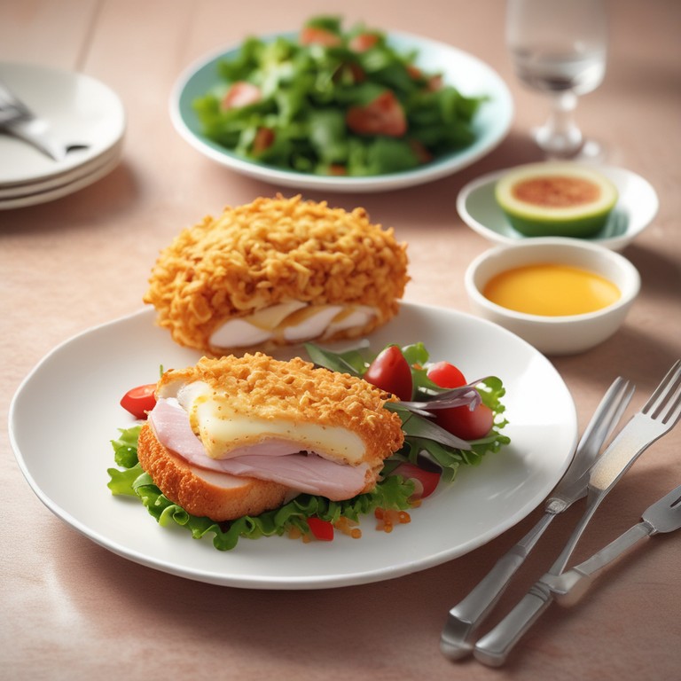 Cordon Bleu Pané aux Cornflakes Santé