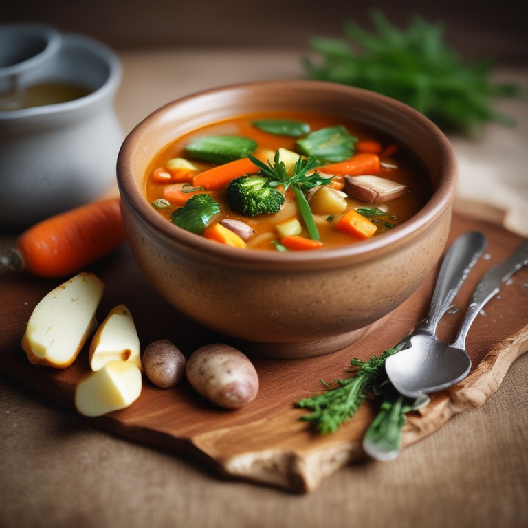 Sopa de Verduras Reconfortante