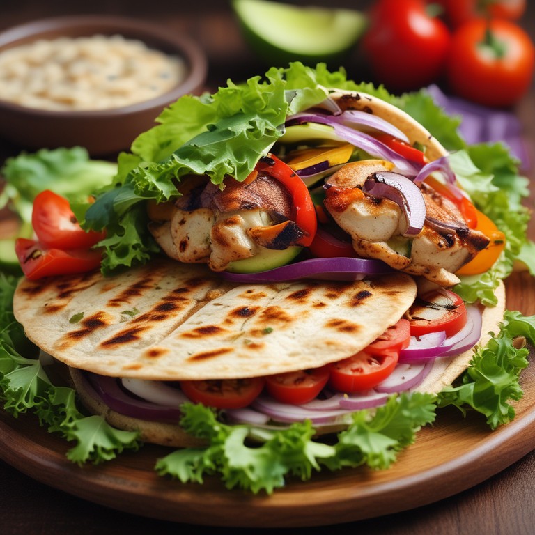 Kebab Santé aux Légumes Grillés