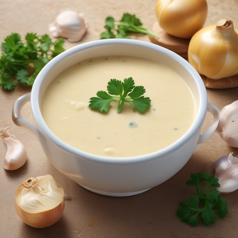 Molho Cremoso de Creme de Leite sem Queijo