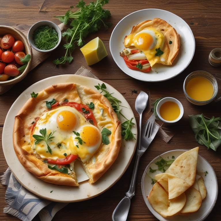 Tortilla de Huevos con Queso y Verduras al Horno