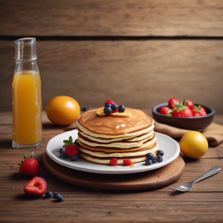 Panquecas de Farinha e Ovo salgada