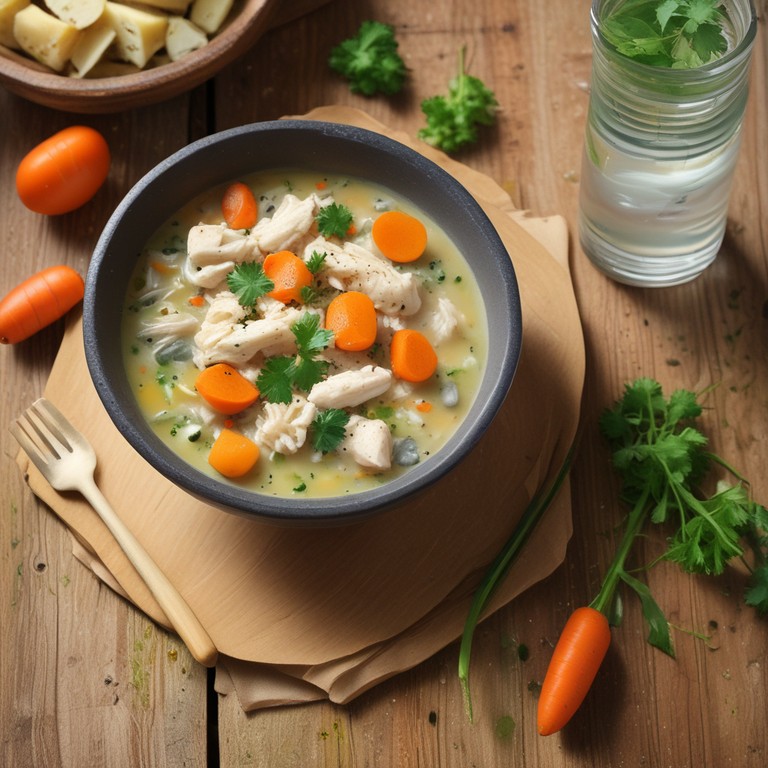 Sopa Suave para el Estómago