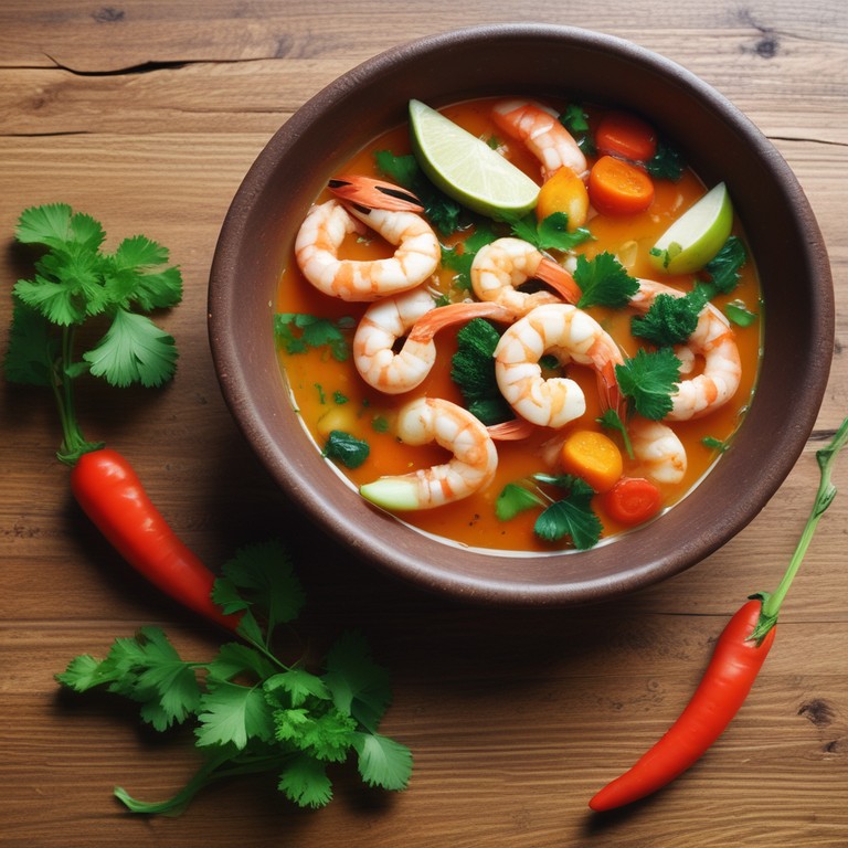 Caldo de Gamba con Sabor a Mar