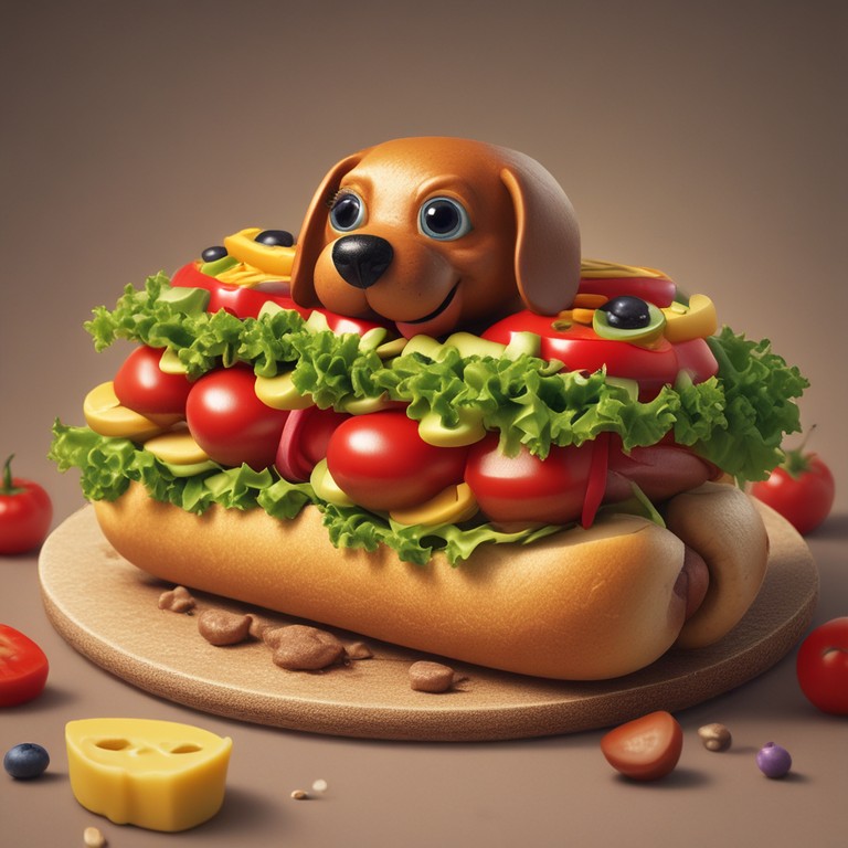 Wiener Dog Hotdog Parody