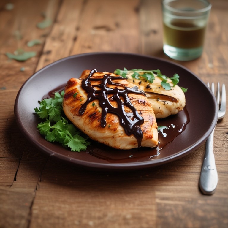Devilish Chocolate Chicken Delight