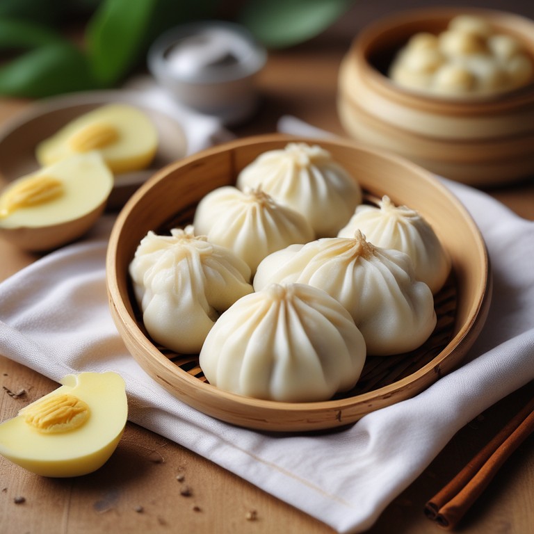 Sweet Banana Baozi Delight