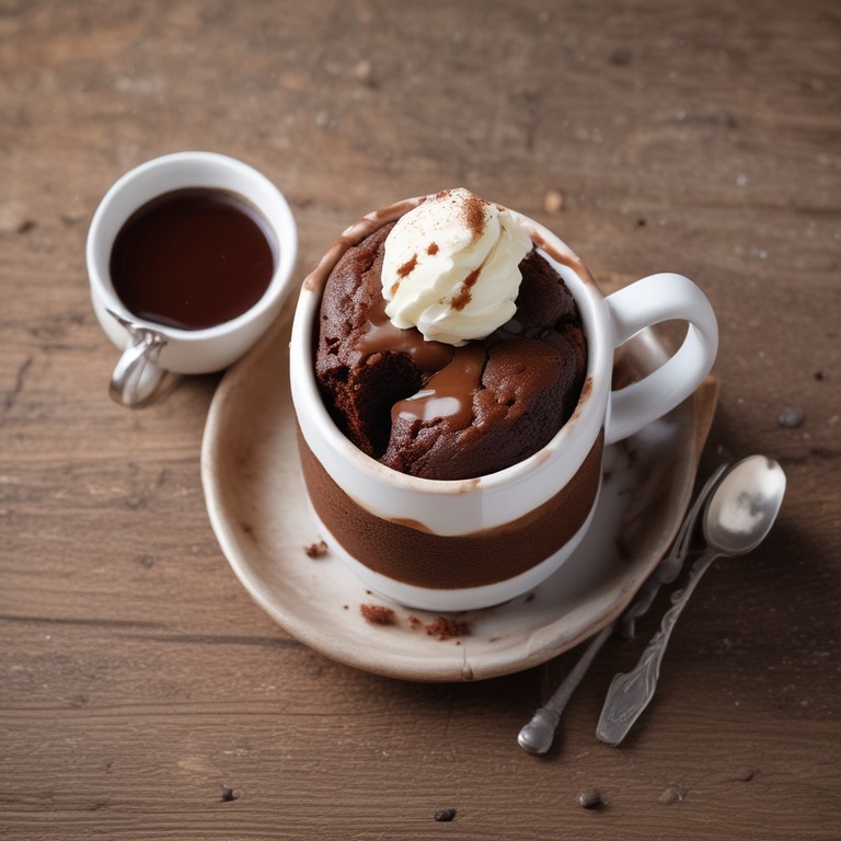 Brownie de Caneca Delicioso