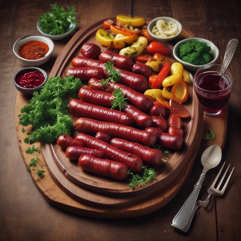 Linguiça Artesanal com Ervas e Especiarias