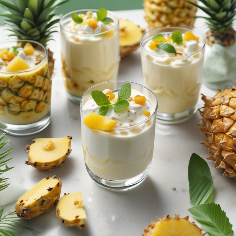 Delicia Tropical de Piña y Banana - Mr. Cook