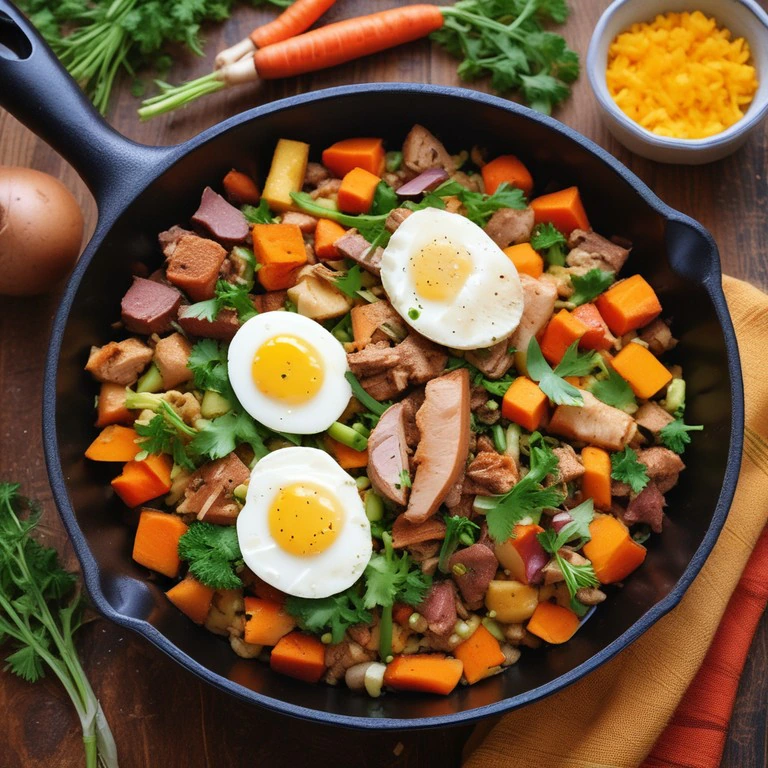 Savory Sweet Potato and Turkey Hash - Mr. Cook
