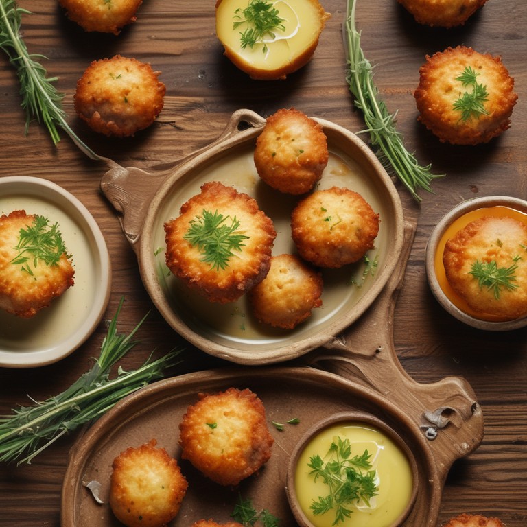 Crispy Creamy Leek Soup Bites