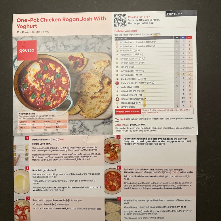 One-Pot Chicken Rogan Josh With Yoghurt